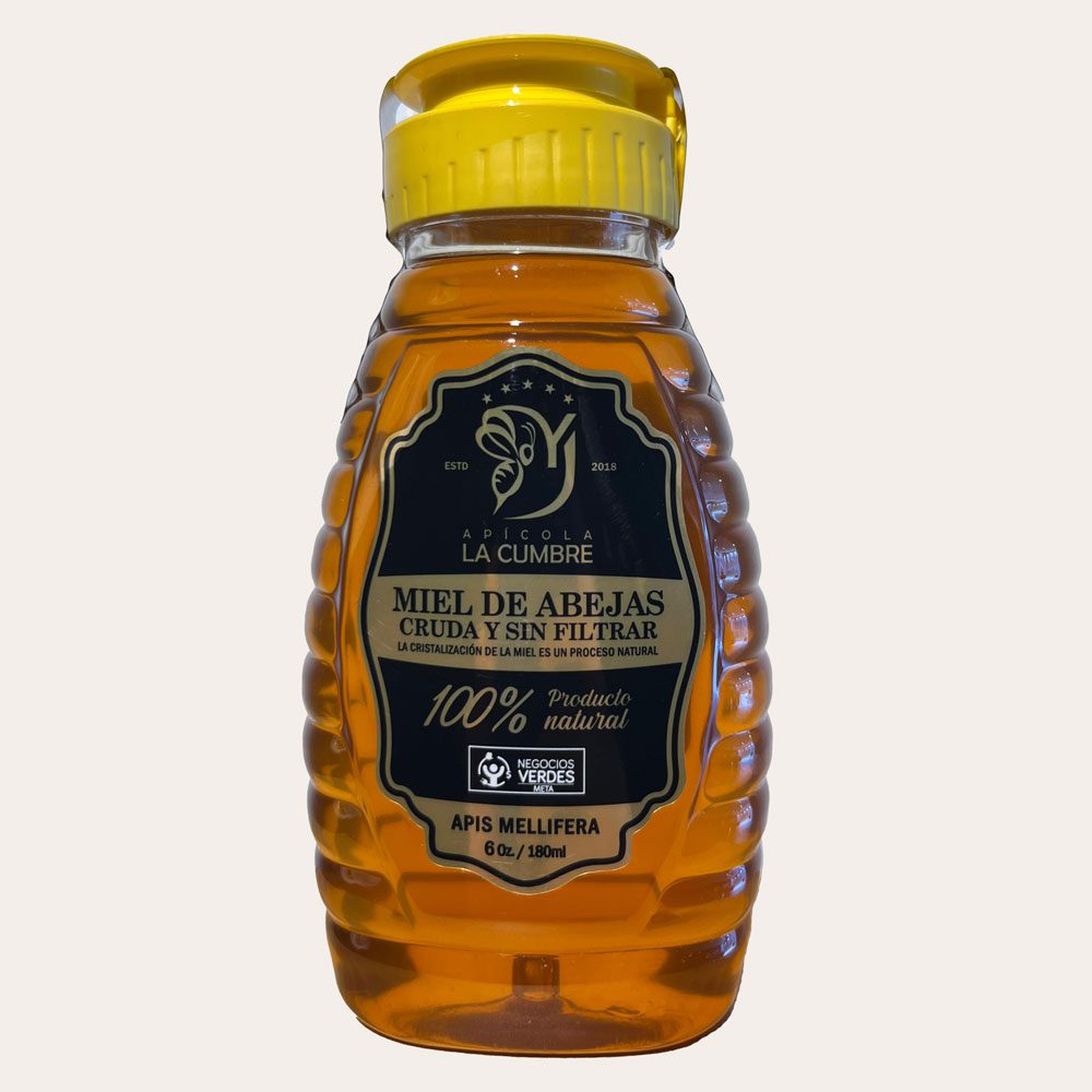 miel_front_6oz Miel de abejas La Cumbre 6 Onzas - Imagen 1